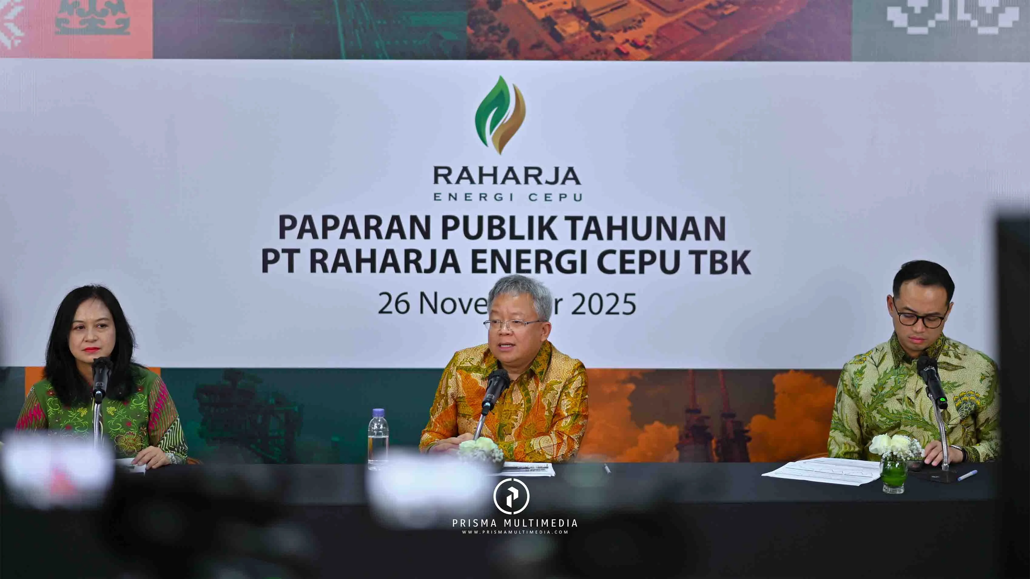 PAPARAN PUBLIK TAHUNAN PT RAHARJA ENERGI CEPU TBK