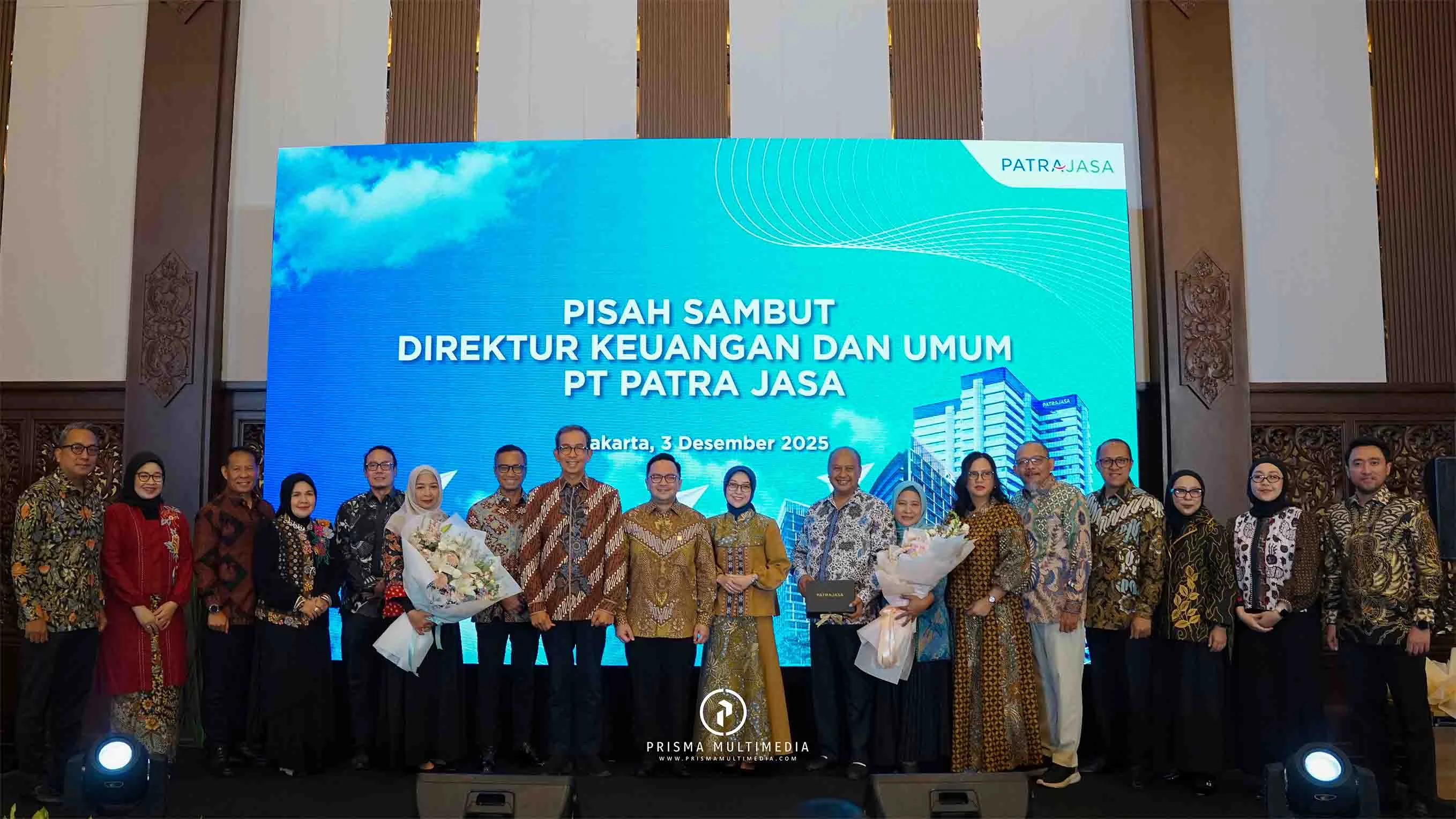 PISAH SAMBUT DIREKTUR KEUANGAN DAN UMUM PT PATRA JASA
